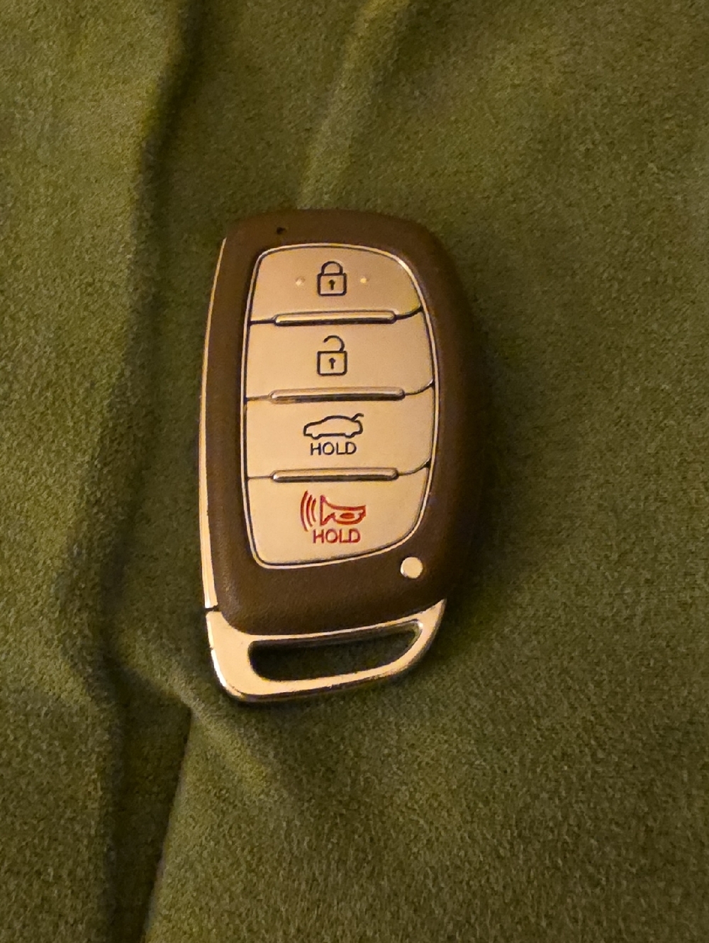 Smart Key Fob - Black and Silver